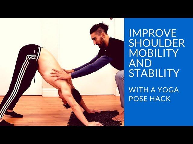 Improve shoulder range of motion and overhead mobility