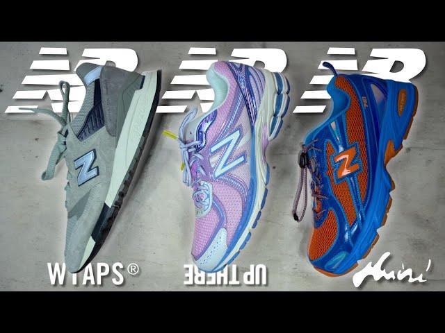 Unboxing some recent New Balance Collab sneakers - WTAPS 998, Upthere store 860v2, Amine 740v2