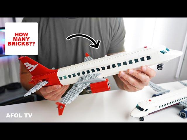 Brick-Built Custom Airplane Collection!