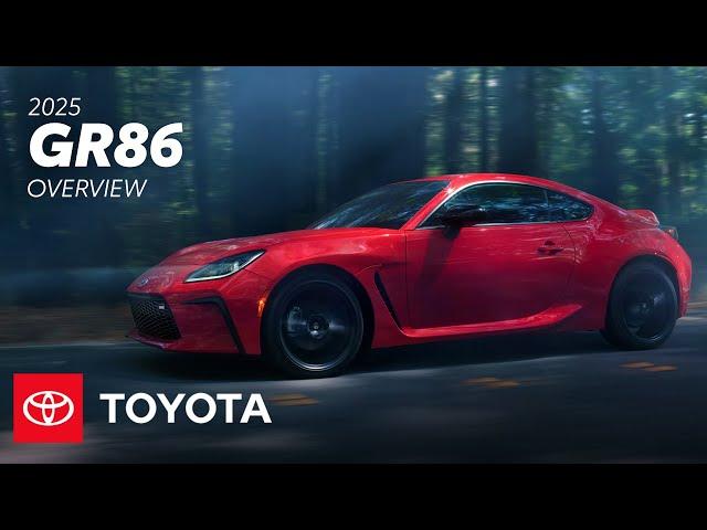 2025 Toyota GR86 Overview | Toyota