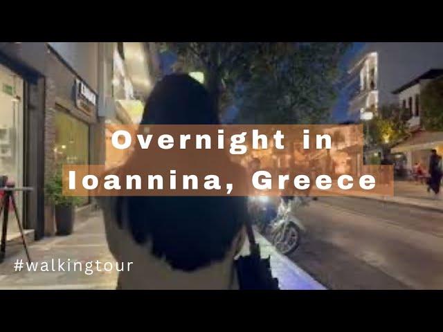 Ioannina, Greece l Walking Tour in 4K