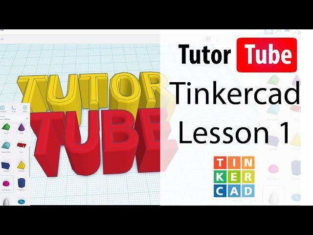 Tinkercad Tutorial - Lesson 1 - Signing Up to Start Using Tinkercad