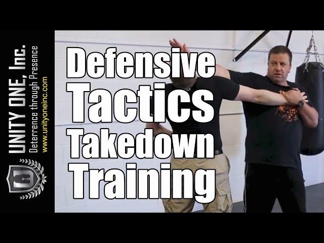 Security Guard Training - Defensive Tactics Takedown | Unity One, Inc.