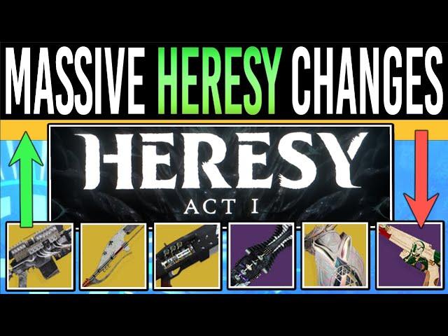 Bungie Dropped HUGE Heresy Details! - ROADMAP Info, New Weapons, Exotic Tuning & Changes (Destiny 2)