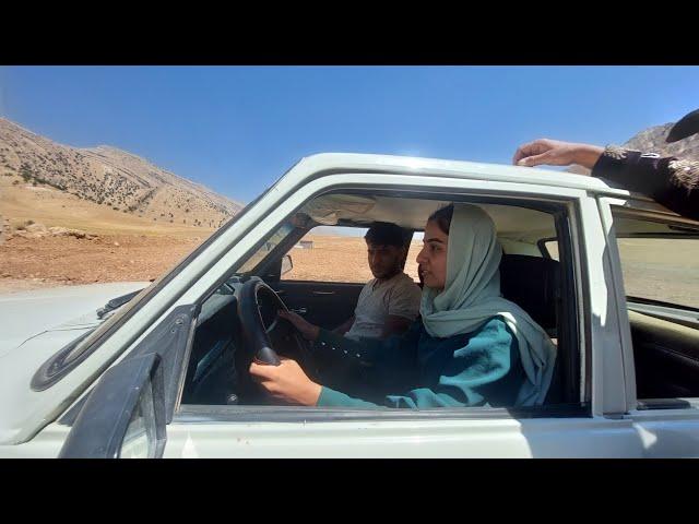 Nomadic Life: Driving Training for Hadi with Razia and Fetching Water from the Spring 