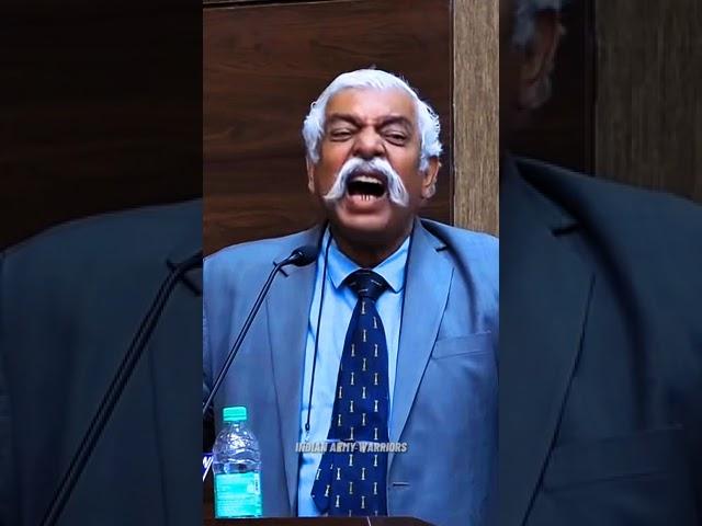 Major General GD Bakshi Most Aggressive Speech || Indian Army Motivation 