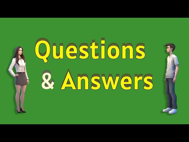 English Conversation Practice - 100 Common Questions and Answers in English