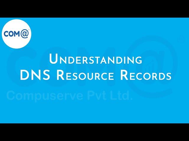 Understanding DNS Resource Records | Record Types | DNS Records