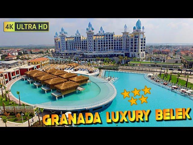 Granada Luxury Belek Hotel - Full Hotel Details | Summer & October Hotel Review 4K