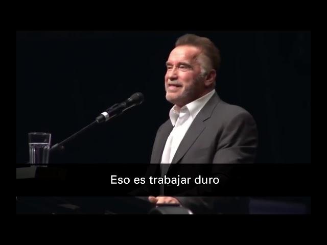 Visión, objetivos, éxito masivo, por Arnold Schwarzenegger (doblas al castellano)