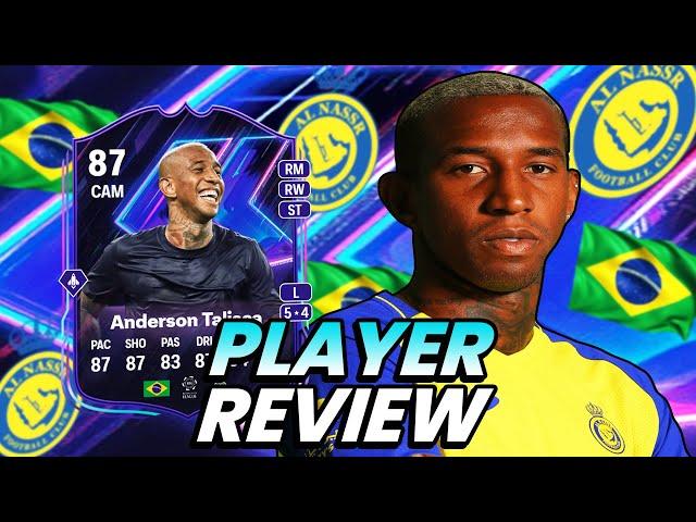 WTF IS THIS CARD?! 87 FLASHBACK TALISCA SBC PLAYER REVIEW | FC 25 Ultimate Team