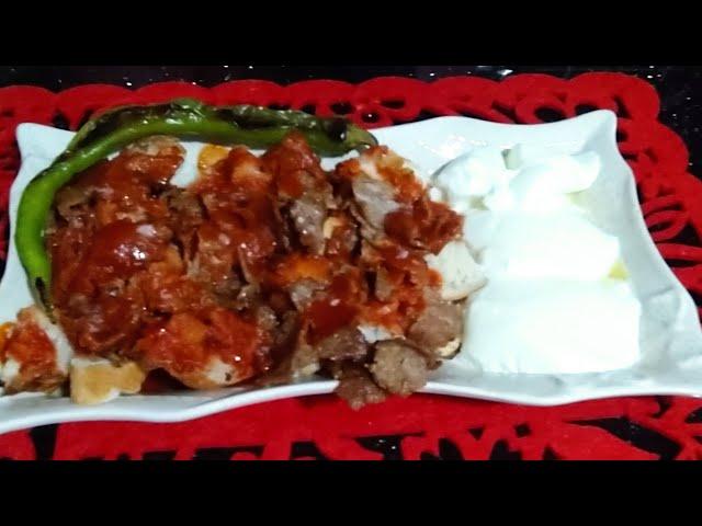 10 dk da Bayat ekmek ile harika İSKENDER ! Evde İskender nasıl yapılır