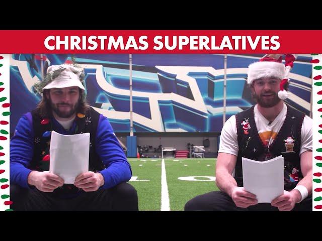 Buffalo Bills Christmas Superlatives With Dawson Knox and Tommy Sweeney | Bills on Tap