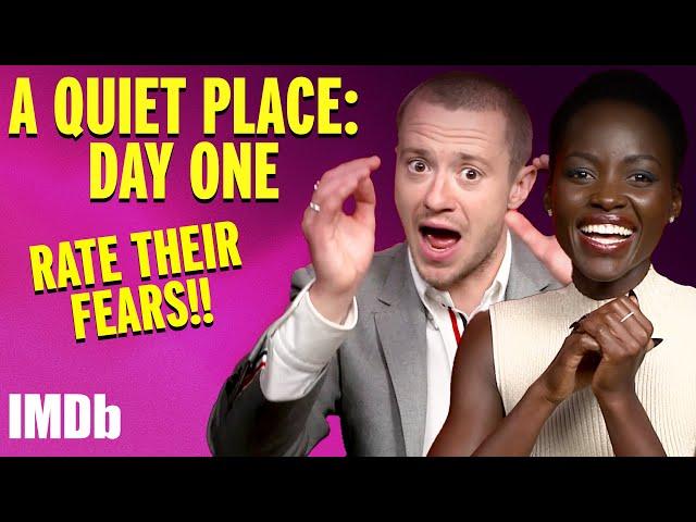 A QUIET PLACE: DAY ONE Stars Lupita Nyong'o & Joseph Quinn Rate Their Fears! | IMDb