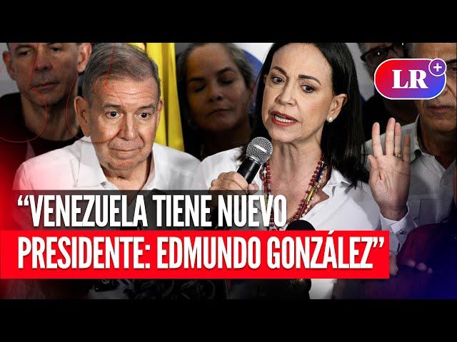 María Corina Machado ASEGURA TRIUNFO de Edmundo González | #LR