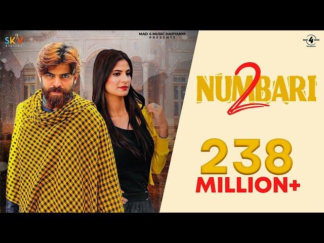 2 Numbari (Official Video) Masoom Sharma | Manisha Sharma | Sweta Chauhan | New Haryanvi Songs 2021