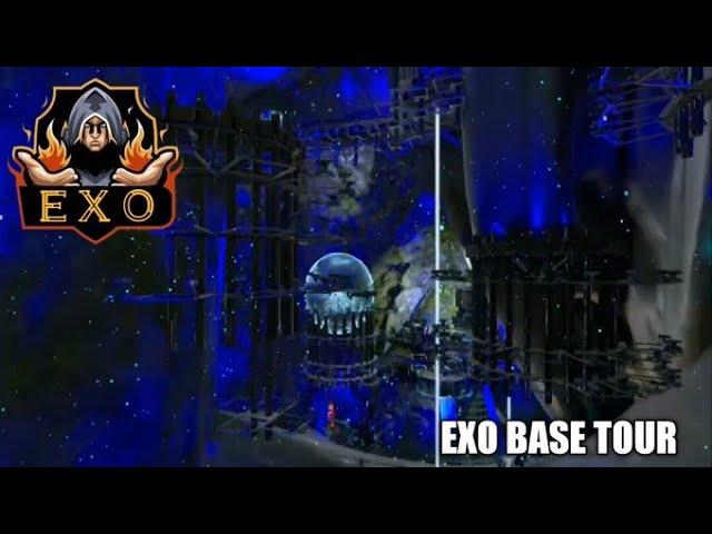 Ark #ATLAS | E X O base tour (Sunken Tree)