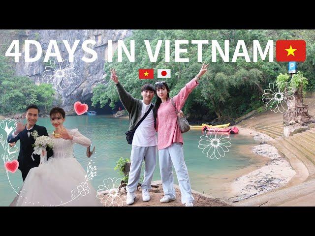 VỢ NHẬT TRẢI NGHIỆM ĐÁM CƯỚI Ở VIỆT NAM (VLOG 4DAYS IN VIET NAM) | VỢ CHỒNG VIỆT NHẬT