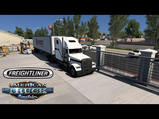 [American Truck Simulator]Target Produce Haul(Freightliner Classic XL)-Utah to California