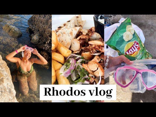 Rhodos vlog  part 2 | Snorkelen, grieks eten, mooiste stranden,…