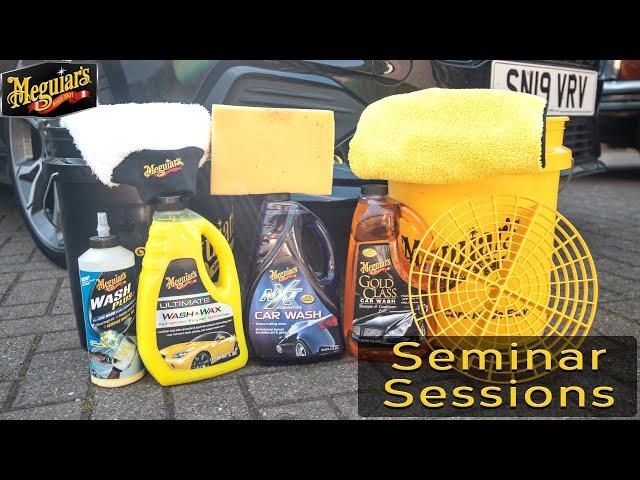 MUST HAVE car washing ACCESSORIES and SHAMPOOS to safely wash your car | Seminar Sessions