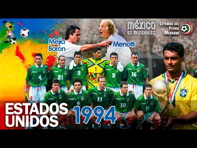 El día que MEJÍA BARÓN se quedó con los CAMBIOS y NACIÓ la MALDICIÓN de MÉXICO  Mundial USA 1994