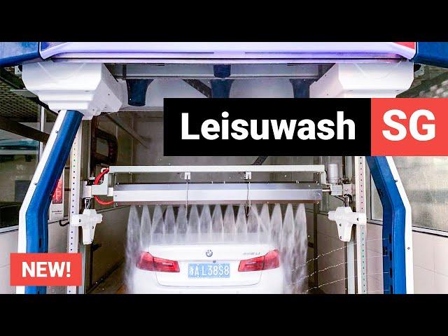 NEW! Leisuwash SG automatic touchless car wash equipment