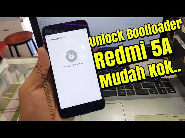 How to Officially Unlock the Bootloader Xiaomi Redmi 5a Riva Permanently Work 100%