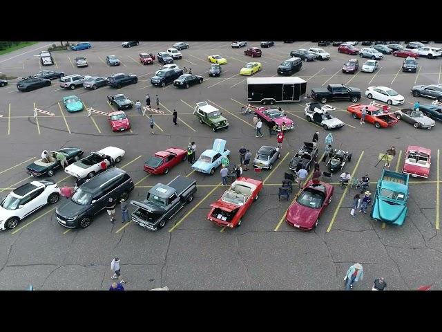 2022 Edina Car Show: Live Drone Footage #1