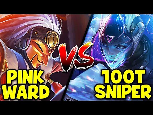 WHEN PINK WARD GETS MATCHED AGAINST A PRO TOP LANER!!