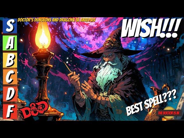 Is WISH The Best Spell in Dungeons and Dragons??? #dnd