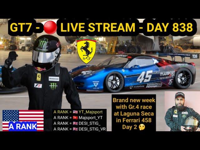 GT7 Day 838 (USA Day 163) - LIVE GAMEPLAY - Cockpit Cam - TCS OFF - v1.48