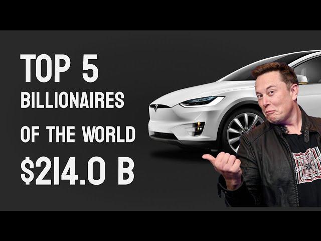 Top 5 Billionaires in the World || Dr. Stats