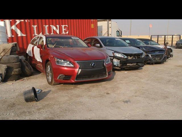 Покупка битых Lexus и Toyota в Dubai.