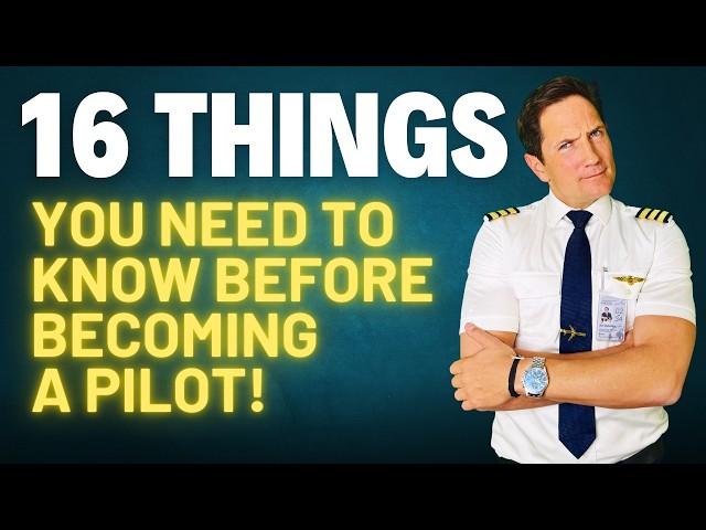 WATCH this video before BECOMING A PILOT! Tips by CAPTAIN JOE