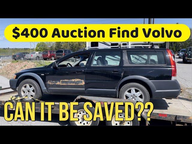 $400 Auction Volvo: Let’s fix it!