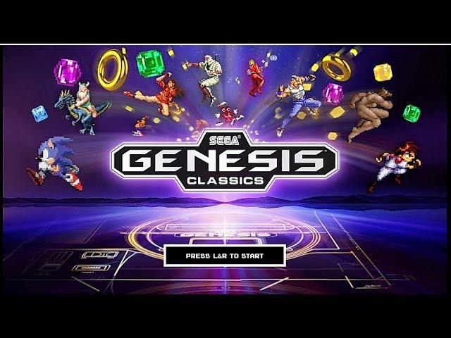 Sega Genesis Classics Long Gameplay For the Nintendo Switch