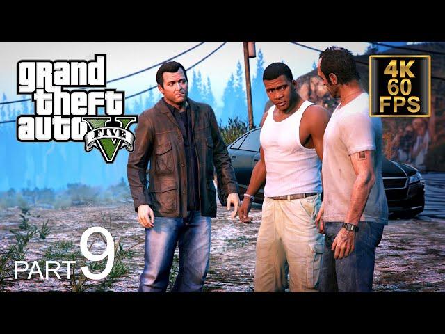 Grand Theft Auto V GTA 5 Gameplay Walkthrough Part 9 FULL GAME PS5 (4K 60FPS HDR) No Commentary