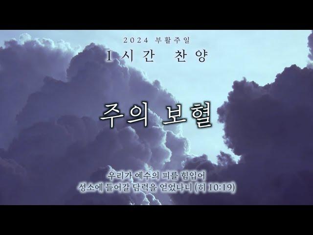 2024 부활주일: 주의 보혈 (거친 주의 십자가) || 1시간 찬양 / 1 Hour Worship Piano