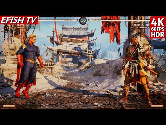 Homelander vs General Shao (Hardest AI) - Mortal Kombat 1