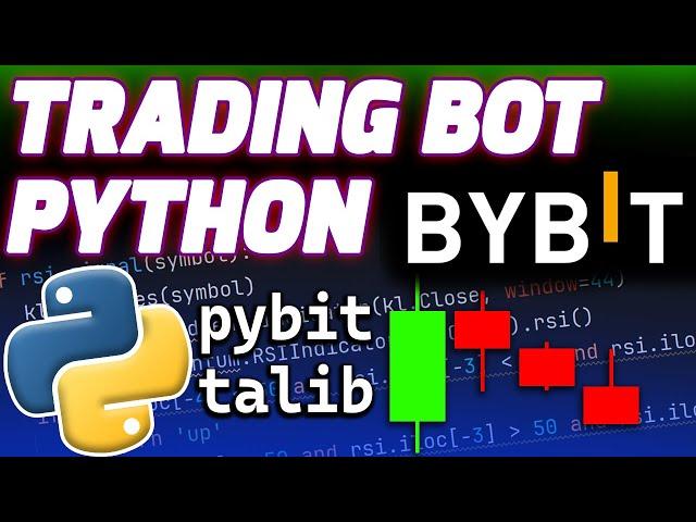 Easy Bybit Futures Bot with Python | Pybit Algo Trading