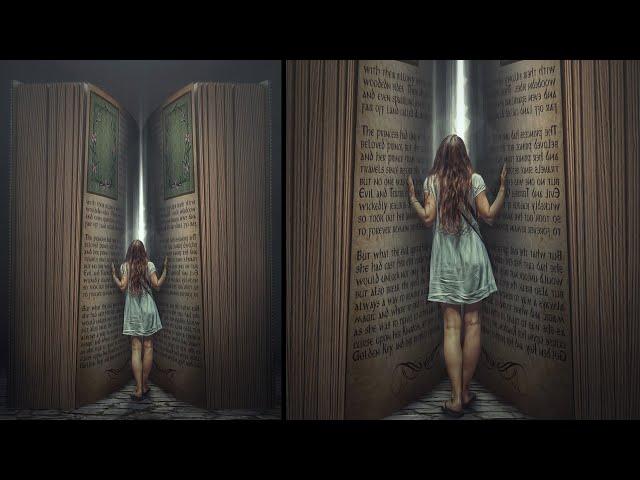 Surreal Story Book Photo Manipulation Photoshop Tutorial