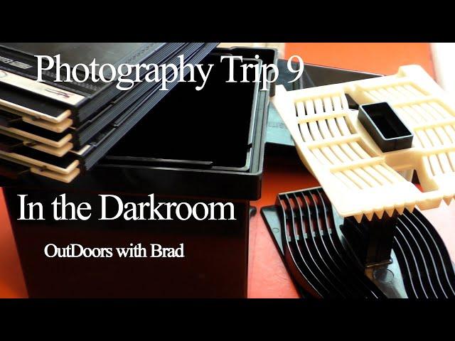 Photography Trip 9    In the Darkroom developing 4x5 large format B/W film.  See how I process film.