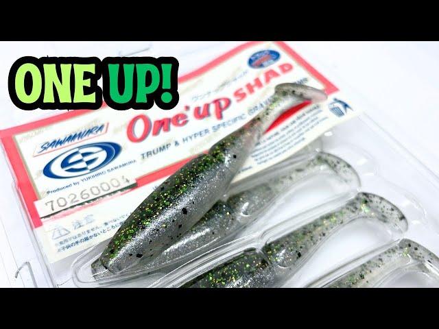 ONE'UP SHAD by SAWAMURA. Japanese Classic KILLER bait