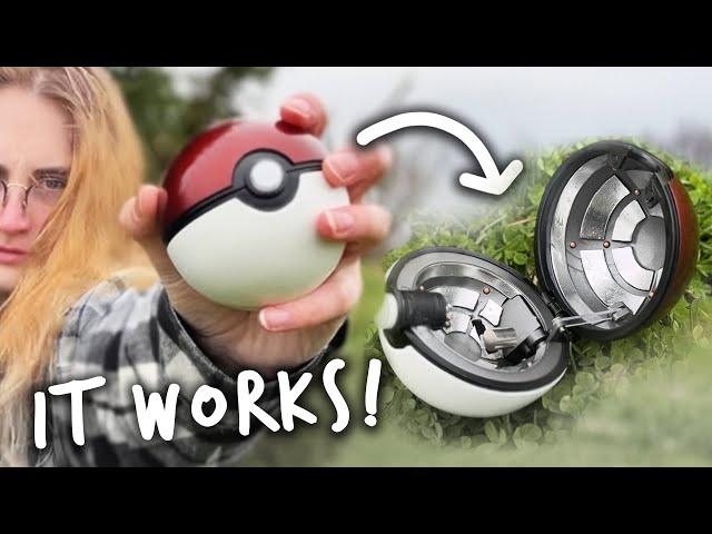 I Built A Working Pokeball