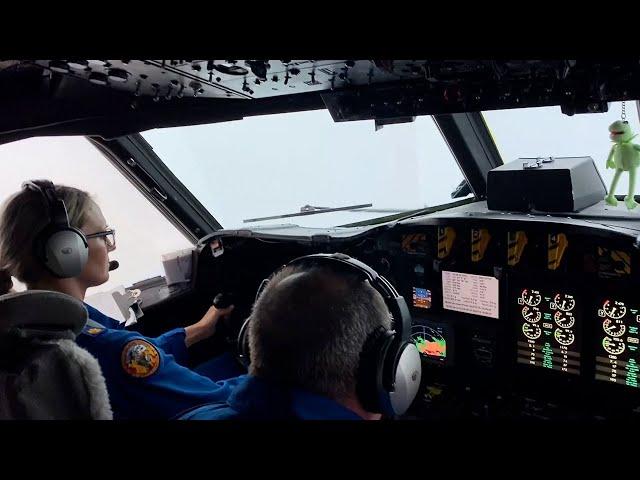 Watch NOAA's Hurricane Hunters Fly Into the Eye of a Monster