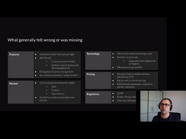 Why we built a cloud-native Open Source IAM