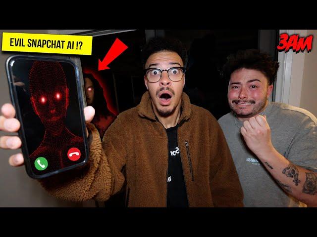 DO NOT FACETIME A SNAPCHAT AI PROGRAM AT 3AM !! (WHAT DOES IT WANT FROM US??)