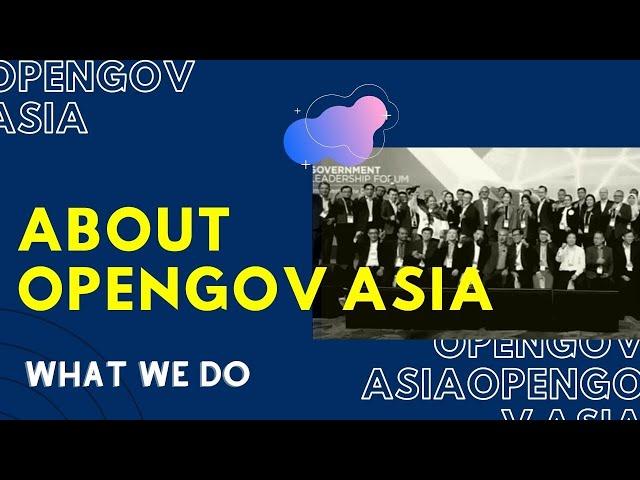 About OpenGov Asia