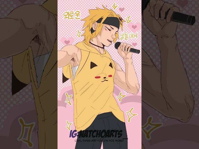 Denki Hidden talent ft jirou #mha #jiroukyouka #denkikaminari #csp #noquirkau #animation #kpop